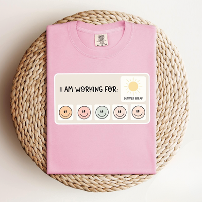 "I Am Working For" Tee