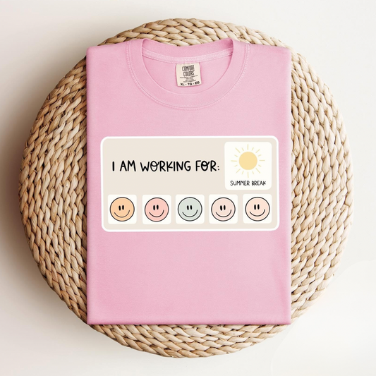 "I Am Working For" Tee