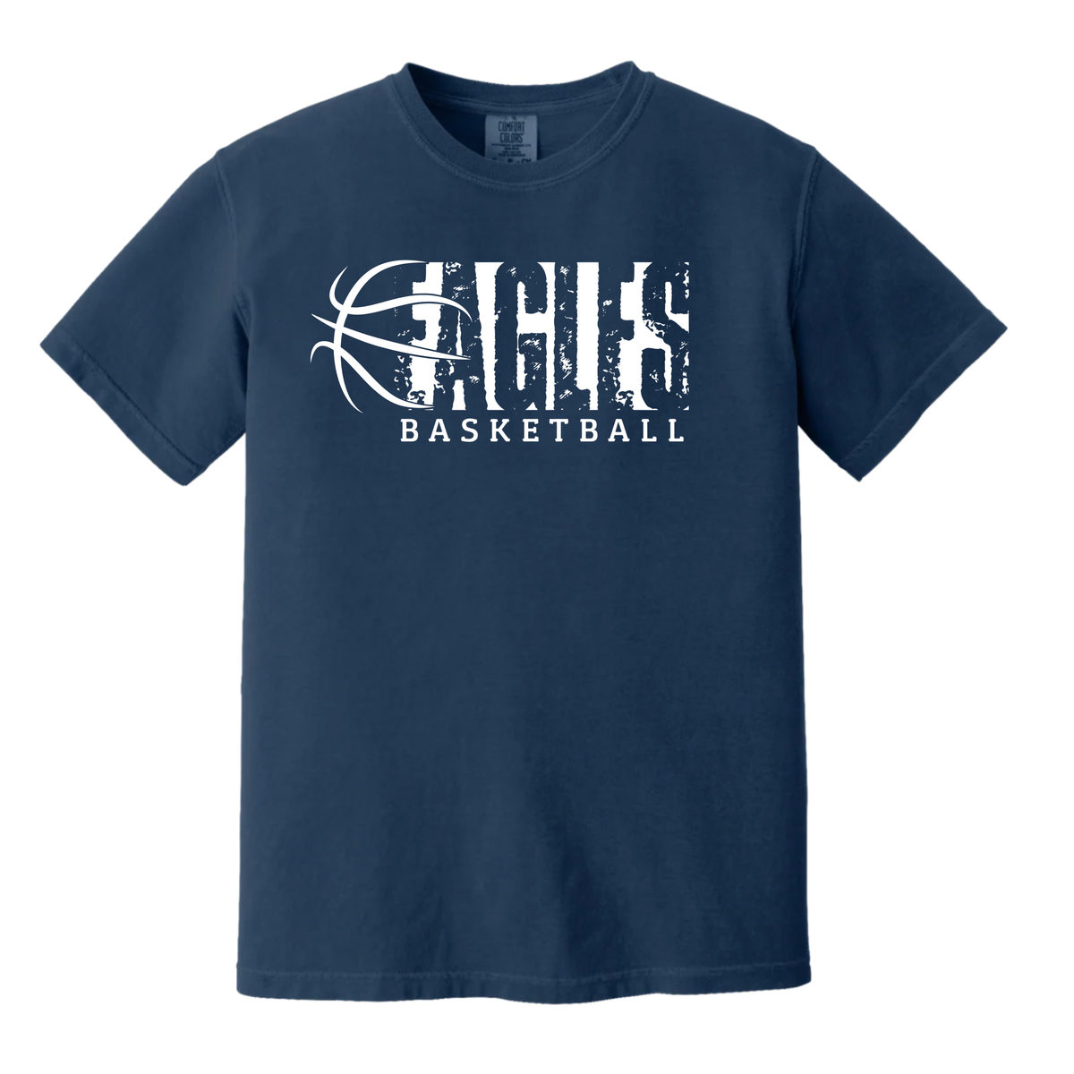 Eagles Basketball Grunge Tee
