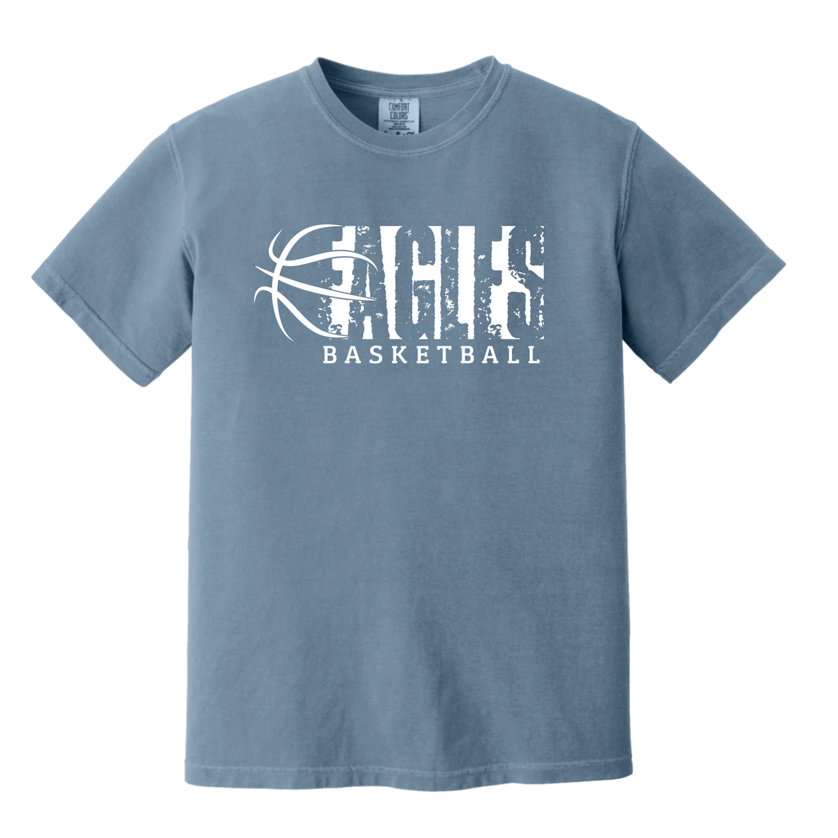 Eagles Basketball Grunge Tee