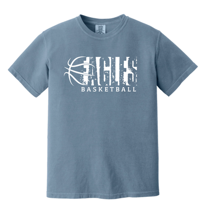 Eagles Basketball Grunge Tee