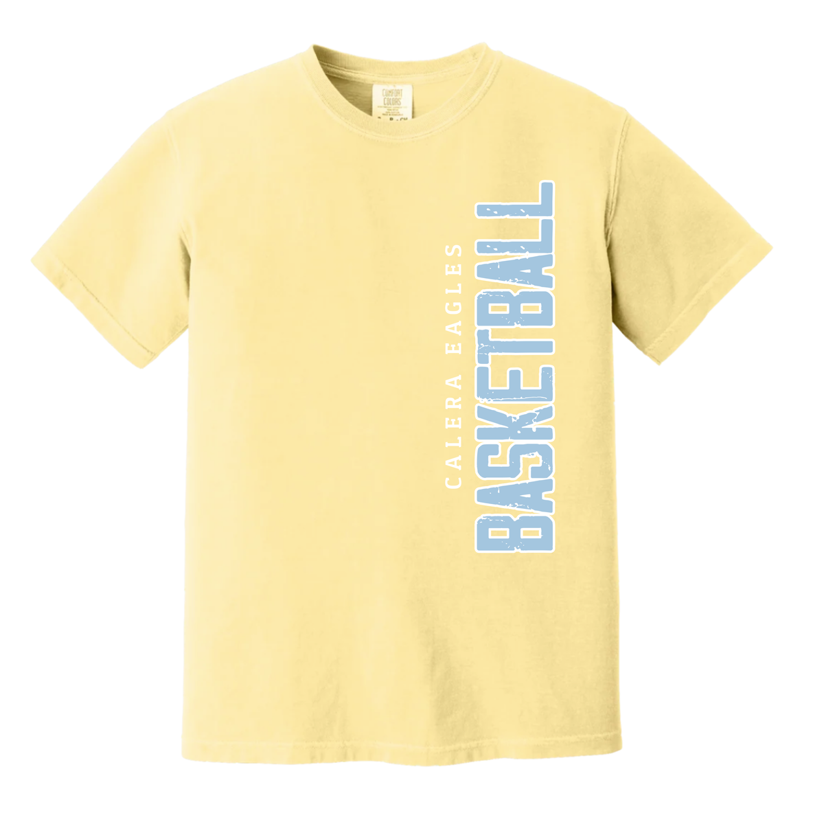 Eagles Basketball Grunge Vertical Tee