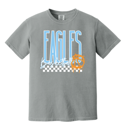 Eagles Basketball Checked Tee