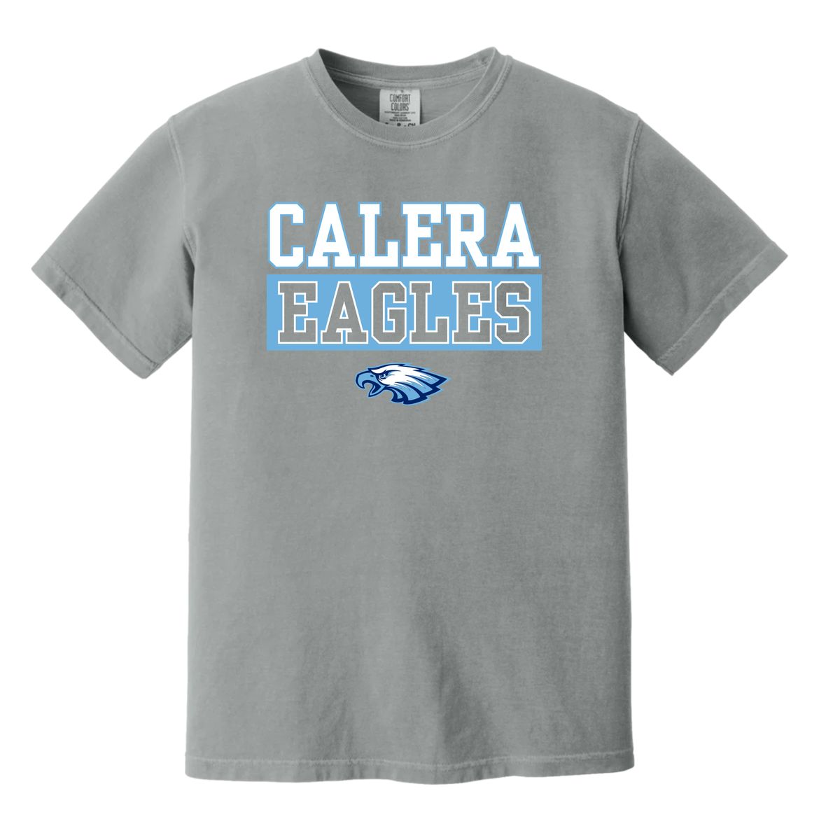 Calera Eagles Stacked Varsity Tee