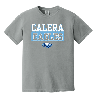 Calera Eagles Stacked Varsity Tee