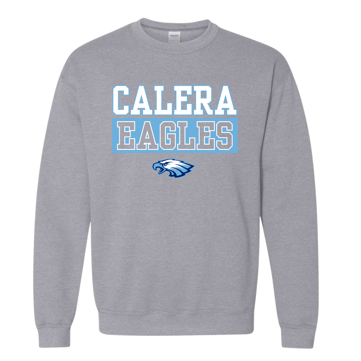 Calera Eagles Stacked Varsity Sweatshirt