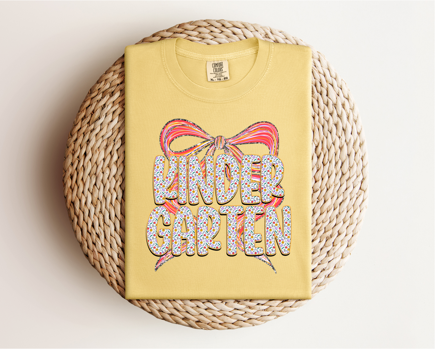 School Bow Grade Level Tee