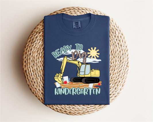 "Ready to Dig" Grade Level Tee