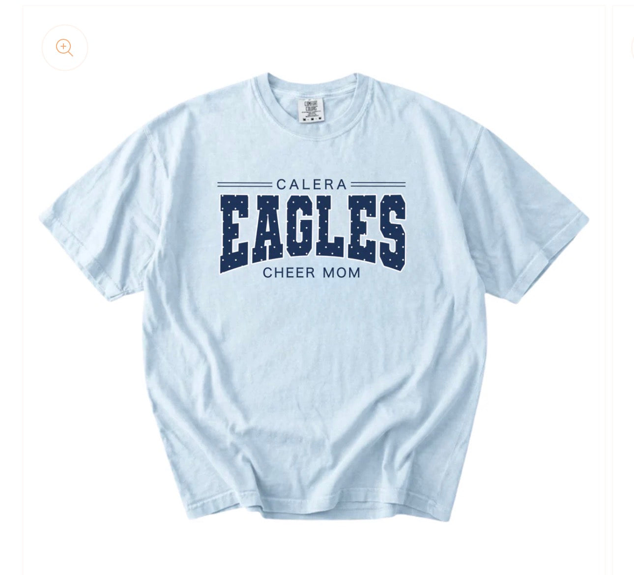 Polka Dot Calera Eagles Varsity Tee