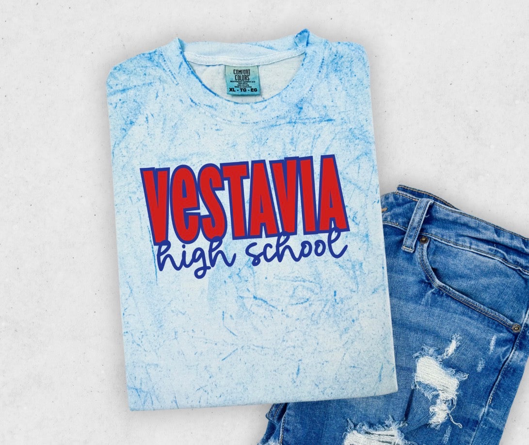 Vestavia Custom Color Blast Tee