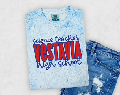 Vestavia Custom Color Blast Tee