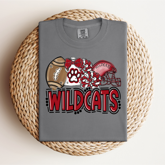 "Wildcats" Spirit Tee