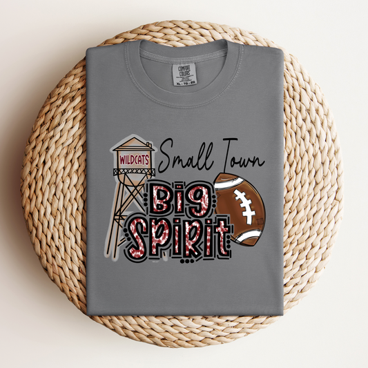 "Small Town, Big Spirit" Tee