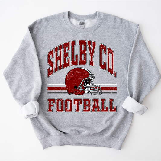 "Shelby Co. Football" Sweatshirt