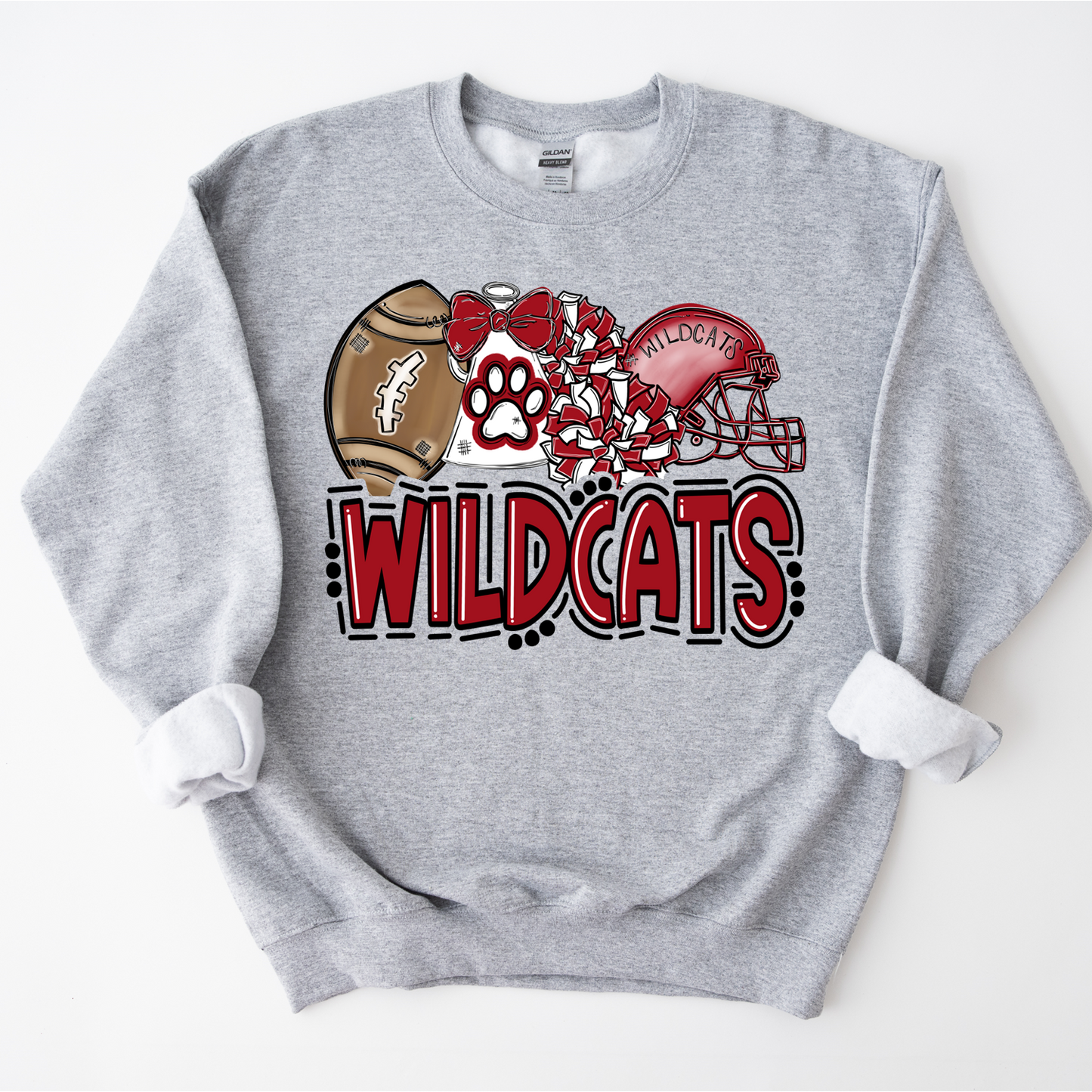 "Wildcats" Spirit Sweatshirt