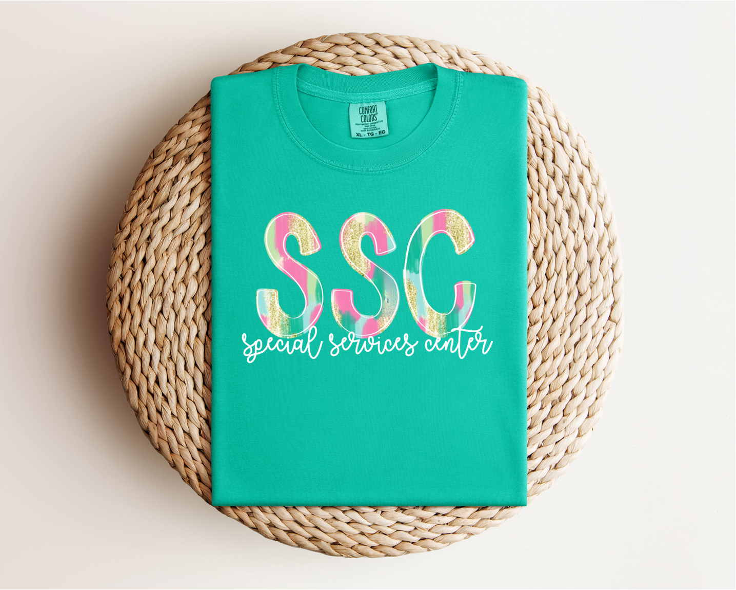 "SSC" Watercolor Tee
