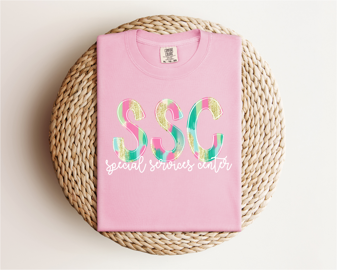 "SSC" Watercolor Tee