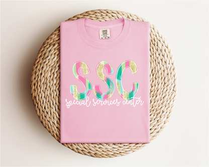 "SSC" Watercolor Tee